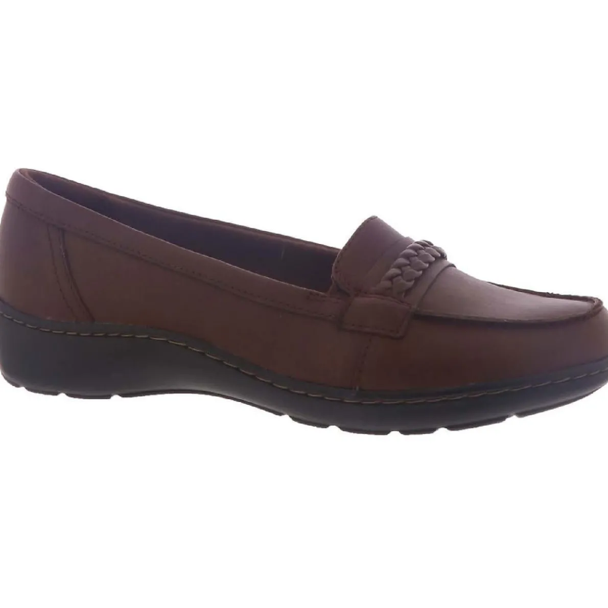 Cora Viola Leather Slip On Loafers