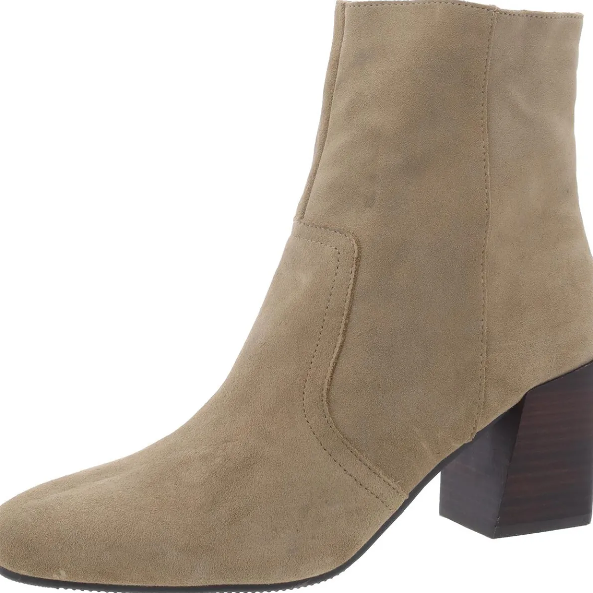 Sadie Suede Heels Ankle Boots