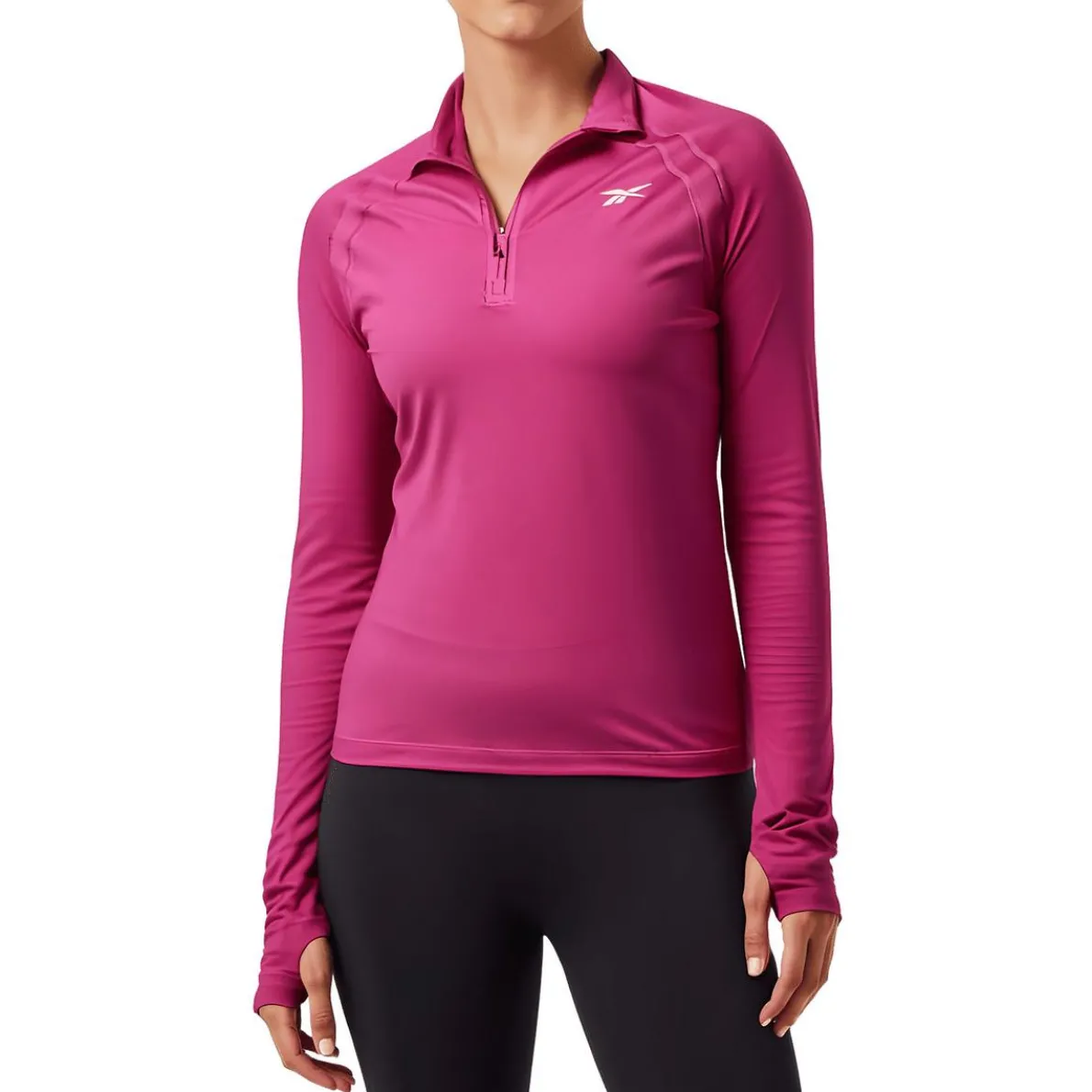 Logo 1/2 Zip Top