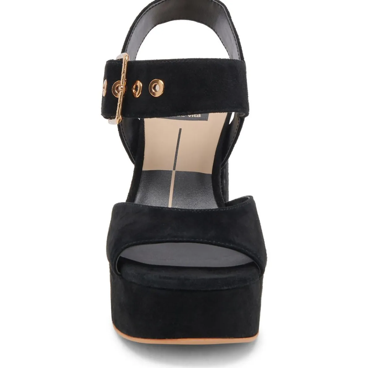 Bobby Buckle Ankle Strap Block Heel