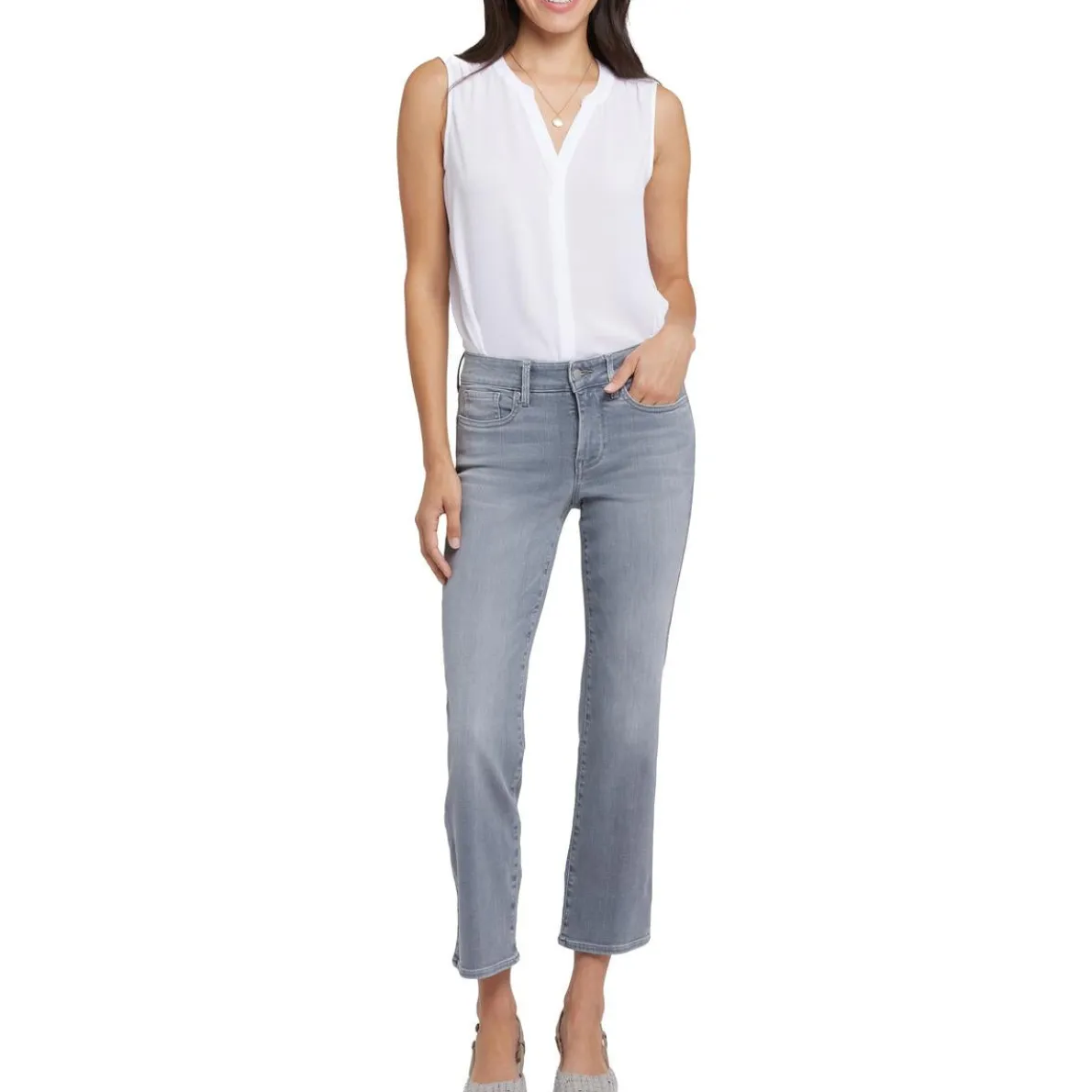 Marilyn Tummy Slimming Denim Straight Leg Jeans