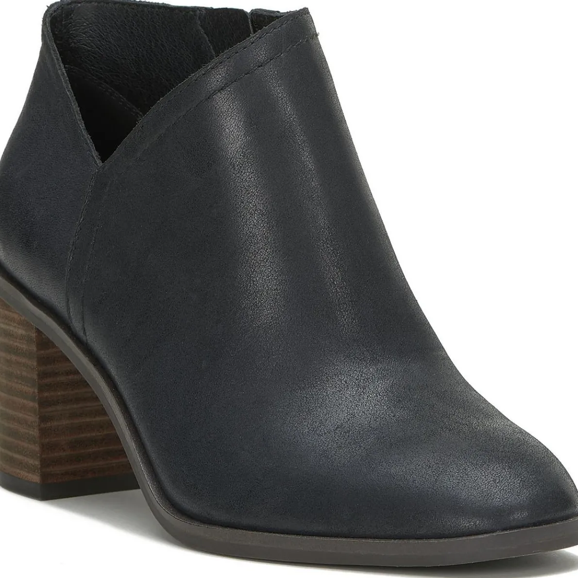 Panally Leather Block Heel Mules