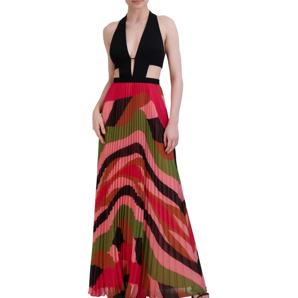 Full Length Halter Maxi Dress