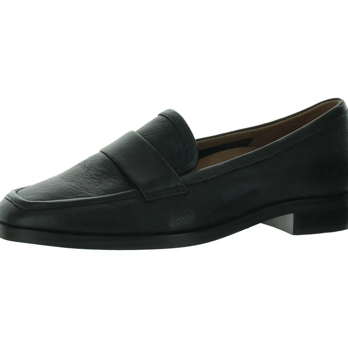 Sellah II Leather Square Toe Loafers