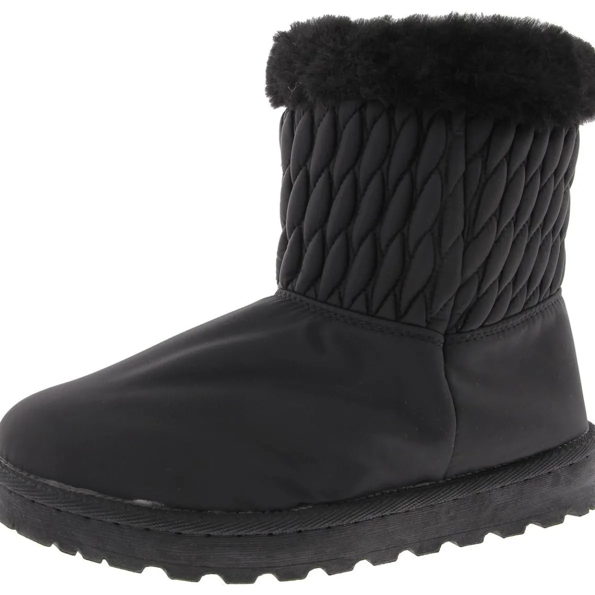 Faux Fur Lined Shearling Boots