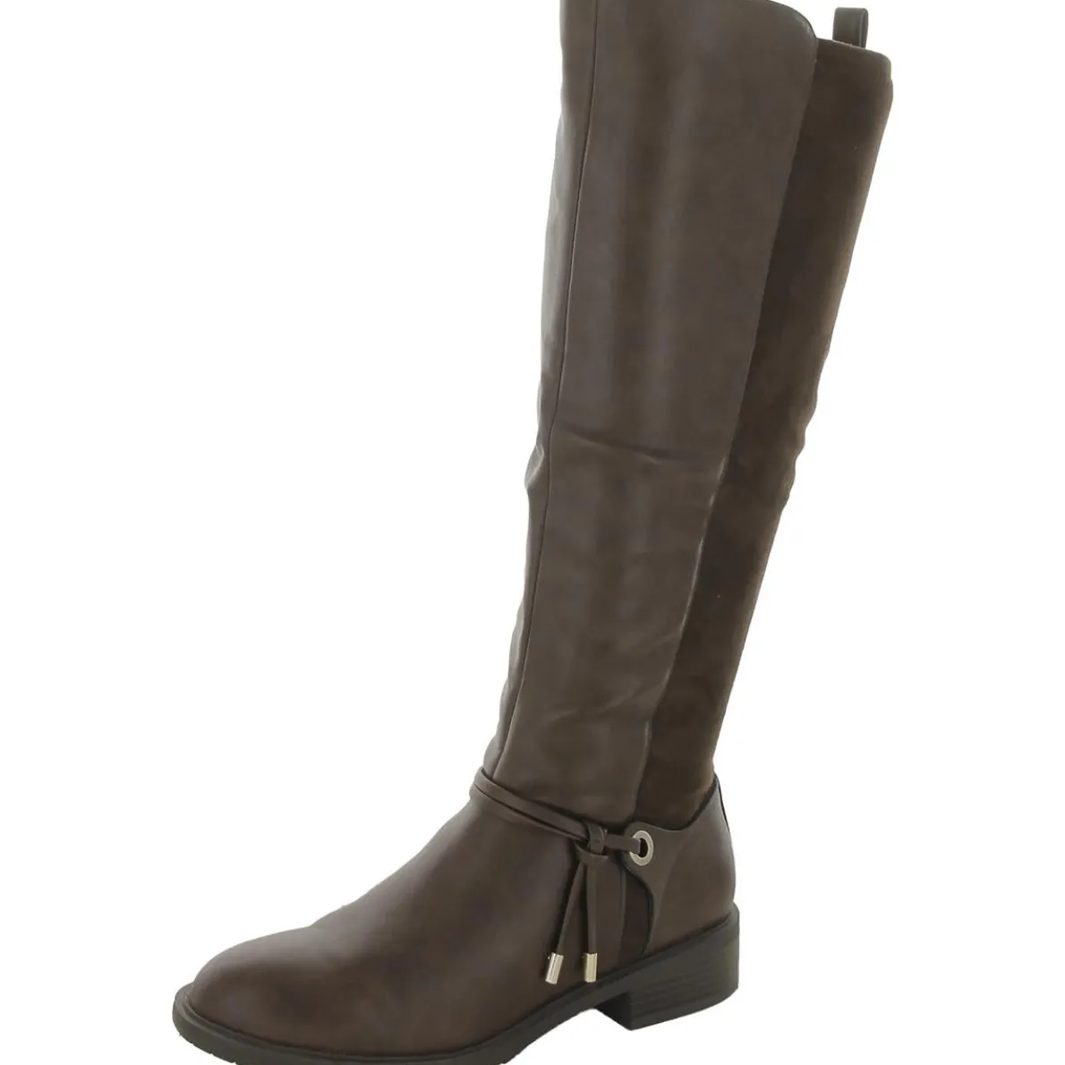 Verrlee Faux Leather Riding Knee-High Boots