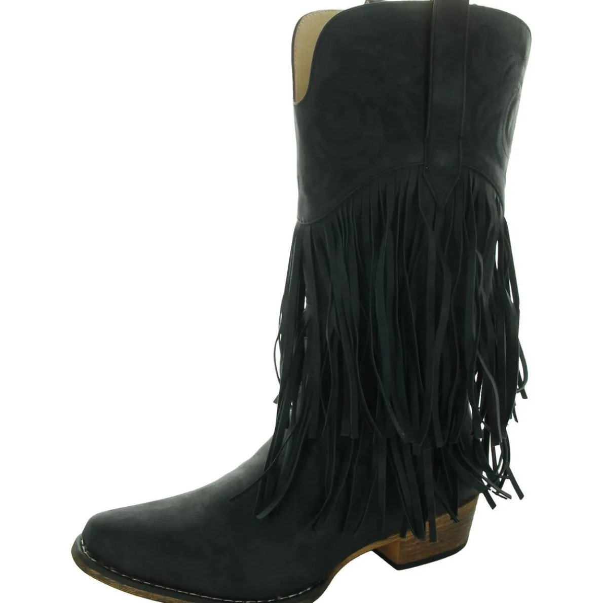 Tassel Mid-Calf Boots