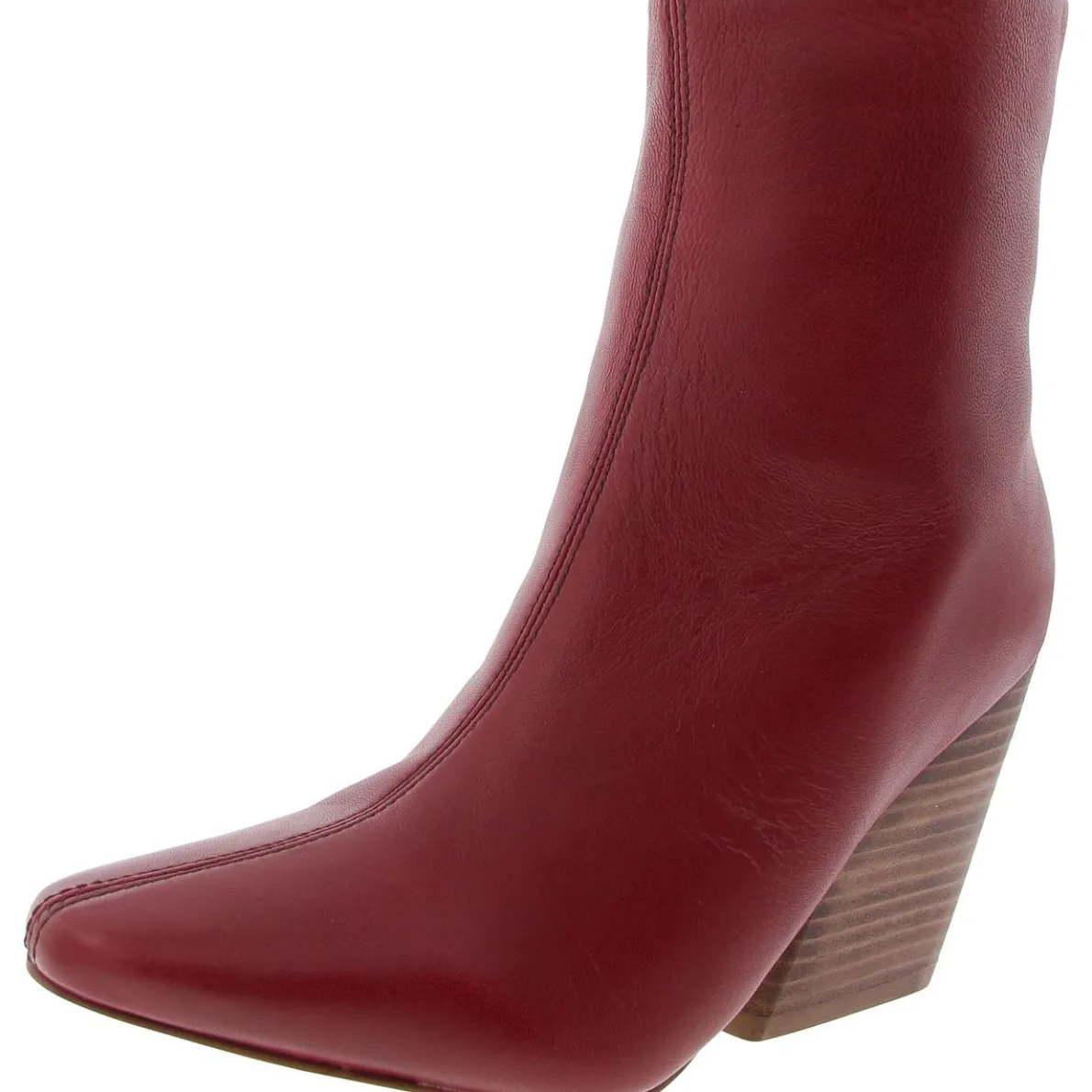 Hydra Solid Faux Leather Ankle Boots