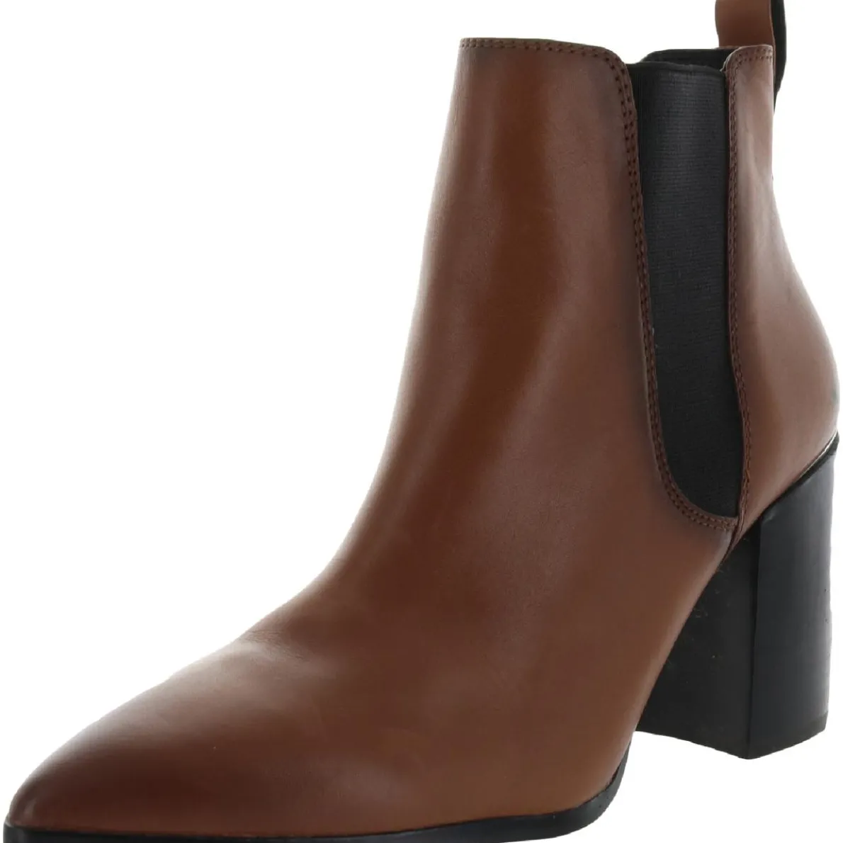 Knoxi Pull On Block Heel Chelsea Boots