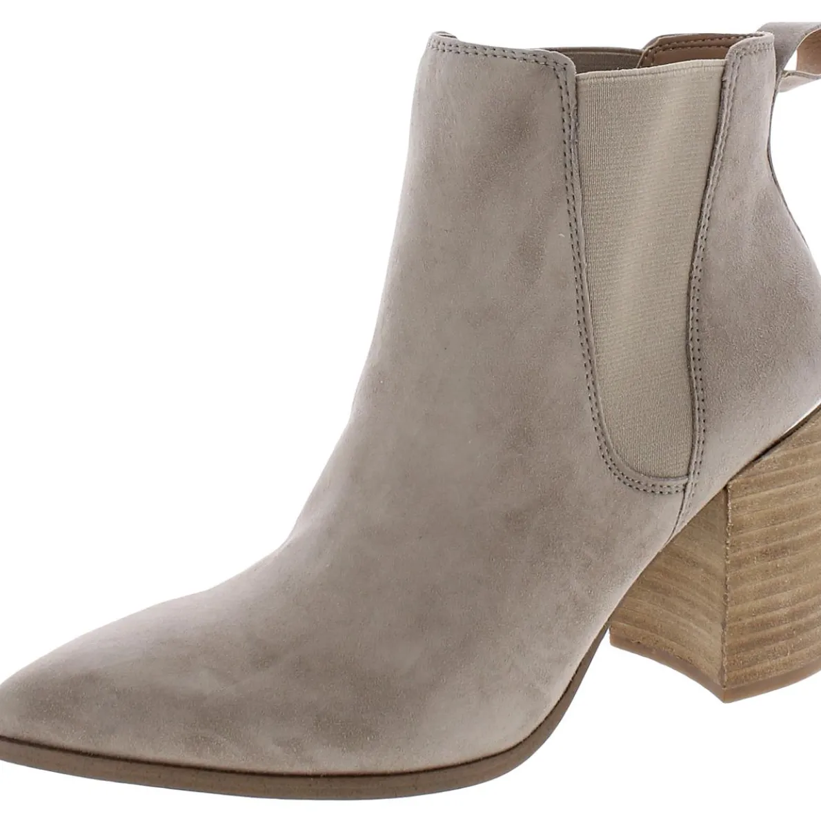 Knoxi Pull On Block Heel Chelsea Boots