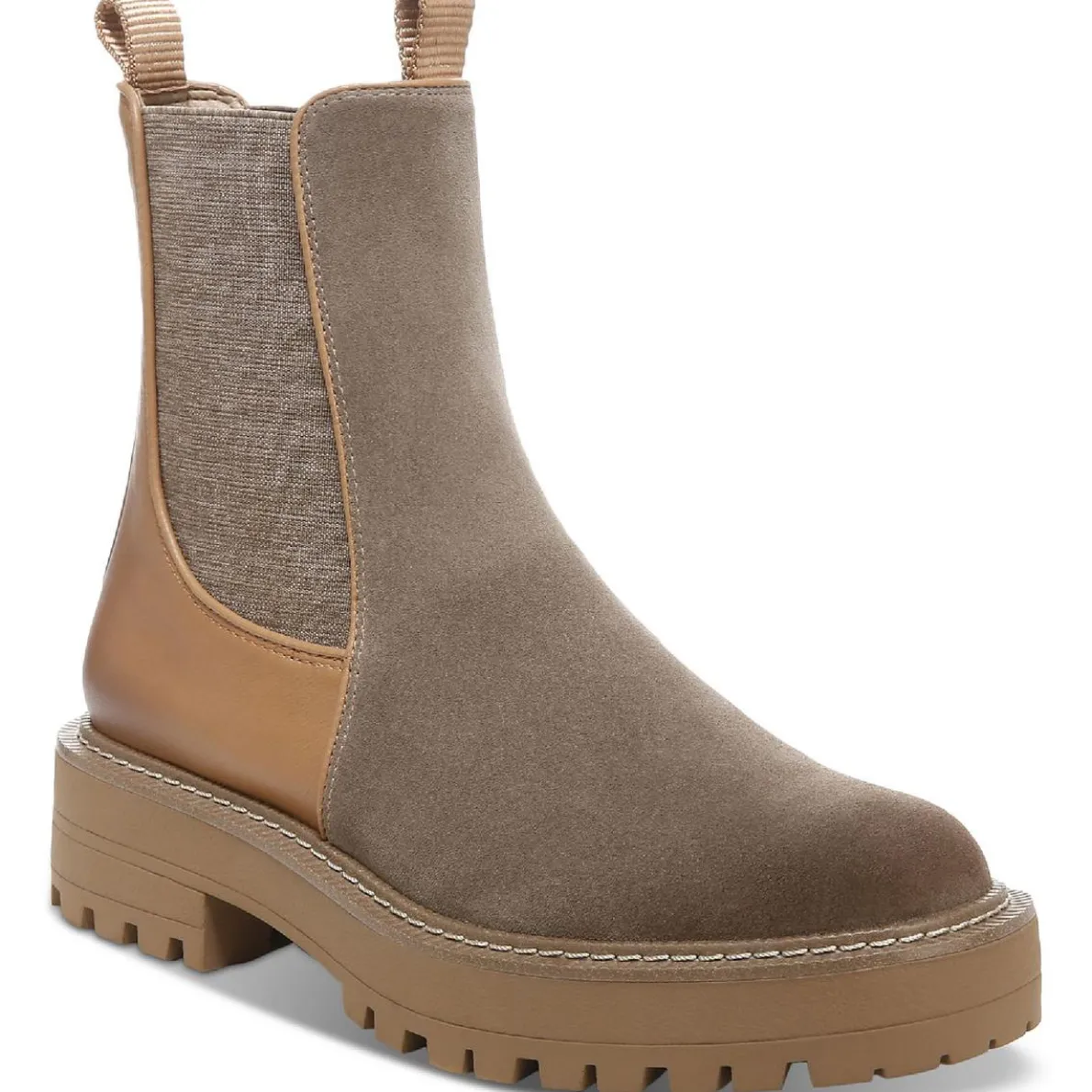 Laguna 2 Suede Round Toe Chelsea Boots