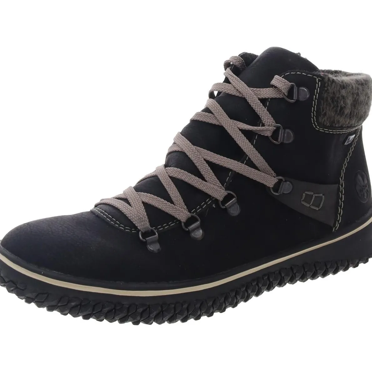 Cordula Faux Fur Lined Leather Ankle Boots