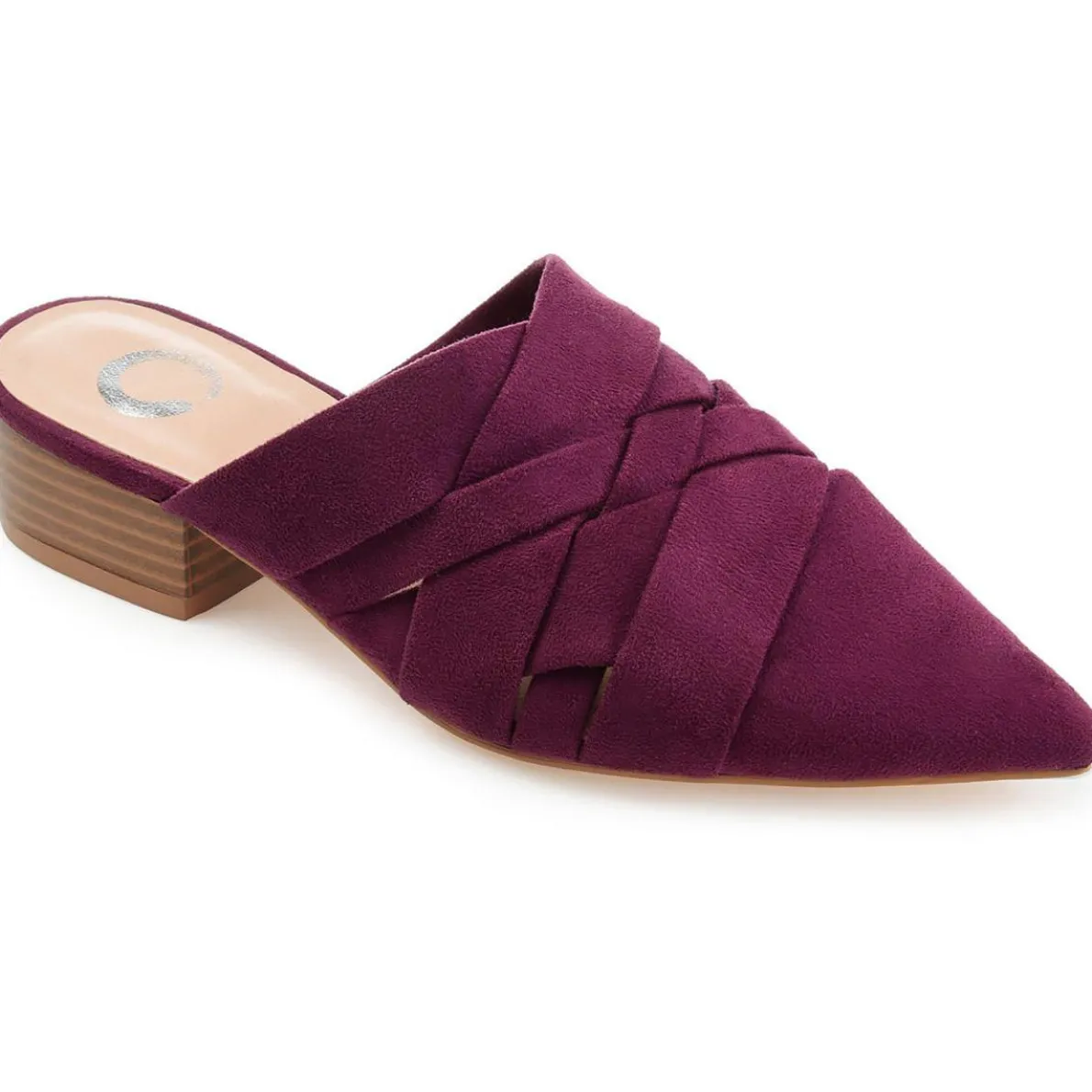 Kalida Pointed Toe Slip On Mule Sandals