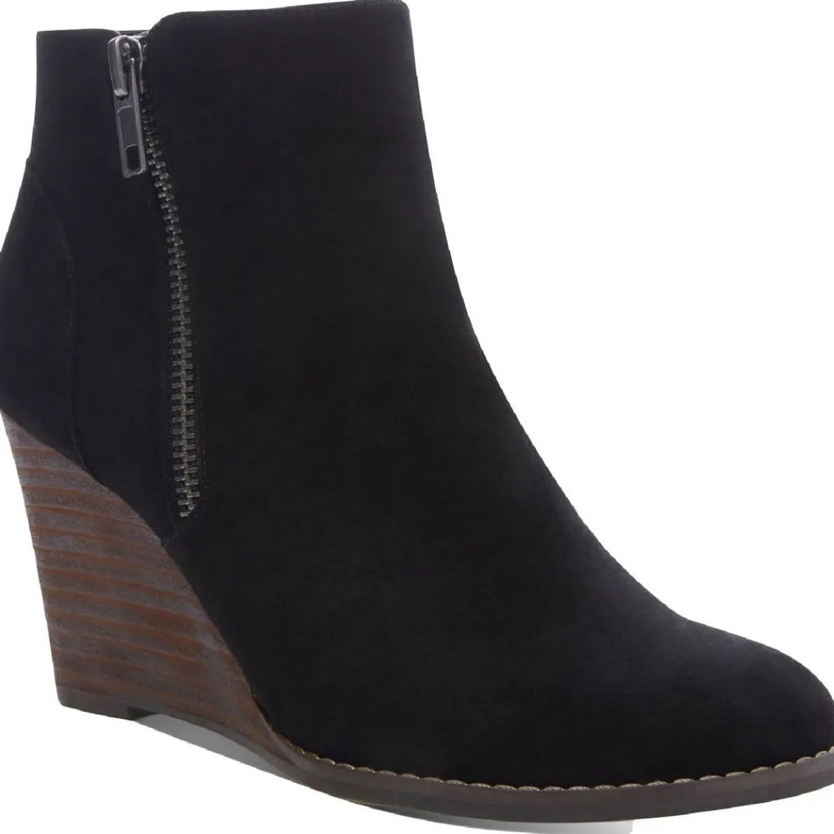 Gates Padded Insole Round Toe Ankle Boots