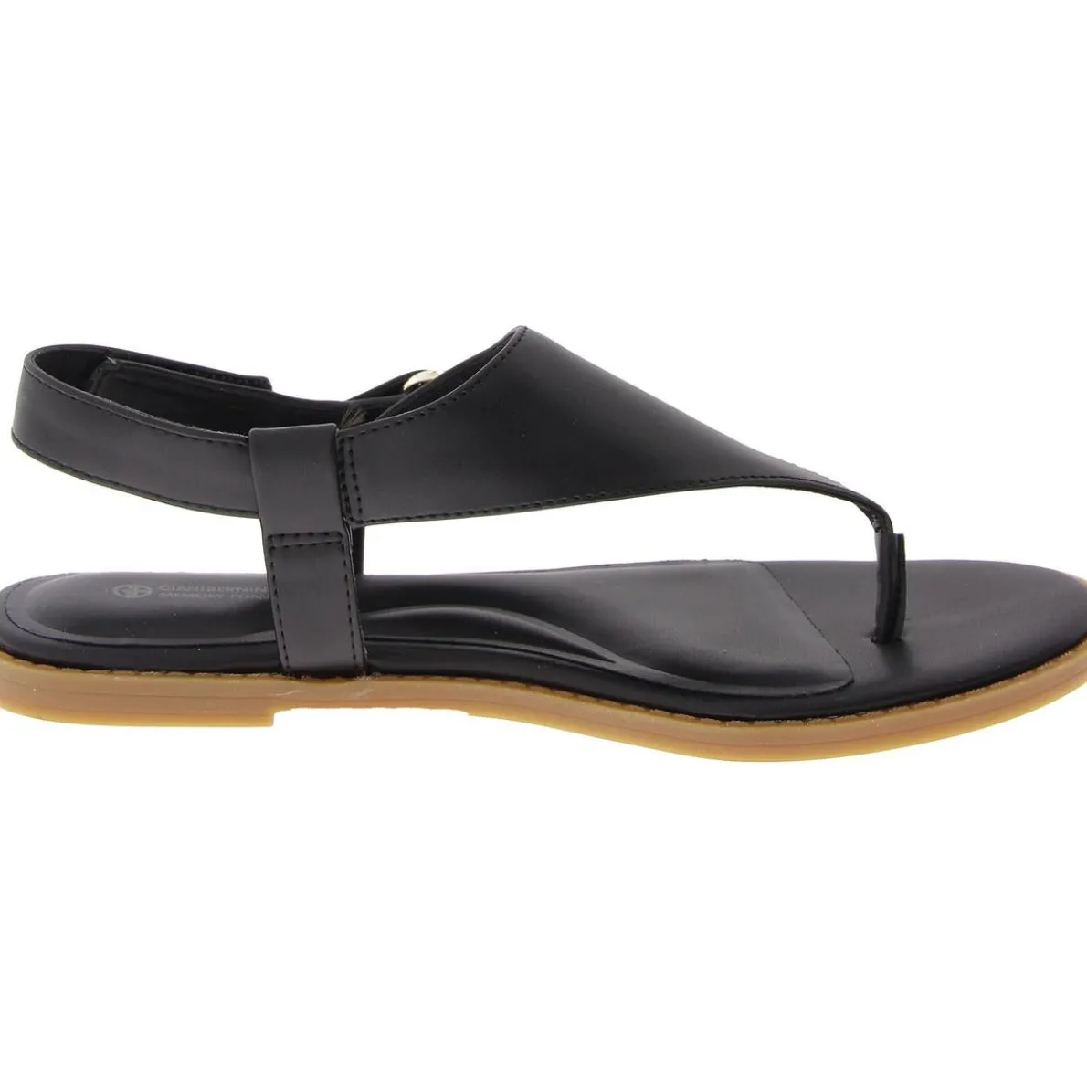 Nennie Faux Leather Thong Ankle Strap