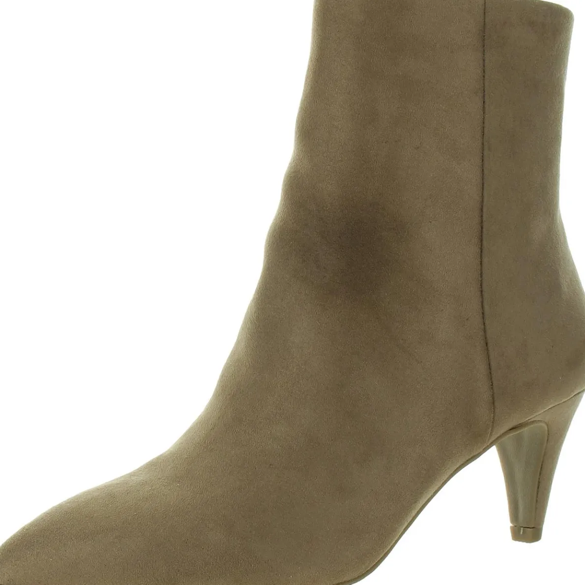 Sabryna Solid Faux Suede Ankle Boots