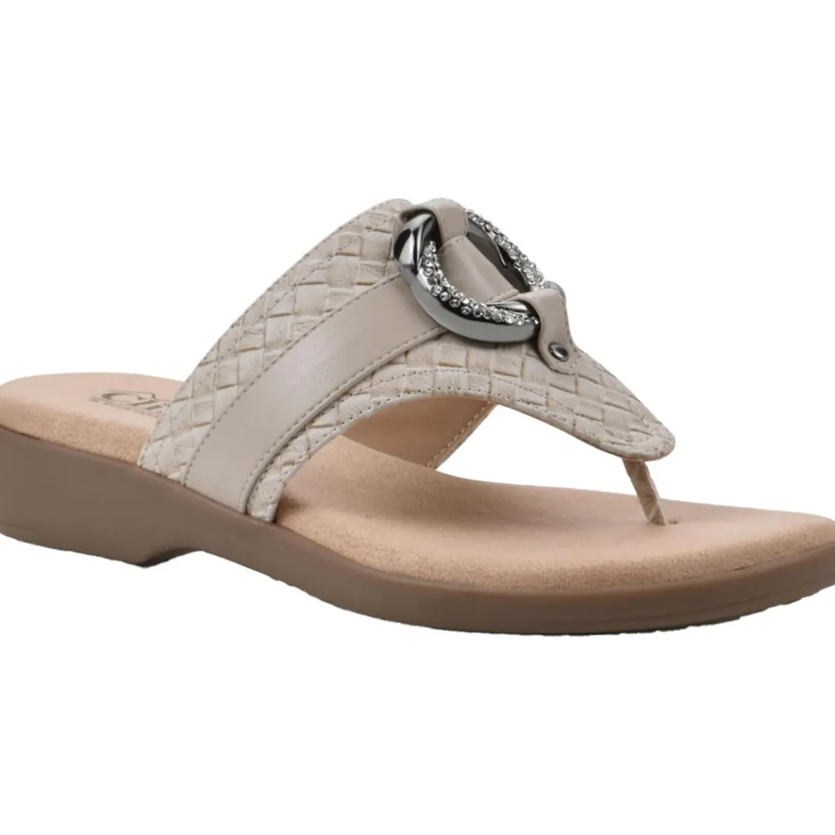 Benedict Flip Flop Embellished Thong Sandals