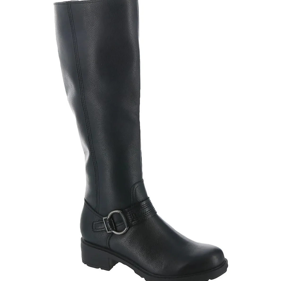 Leather Riding Knee-High Boots