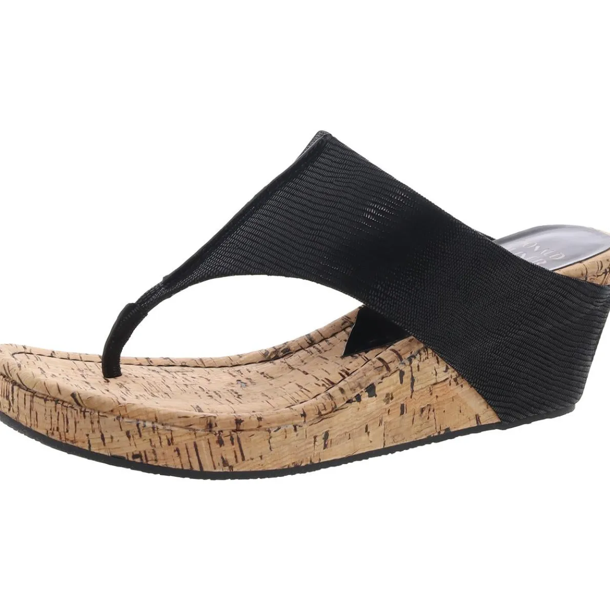 Snake Print Wedge Sandals