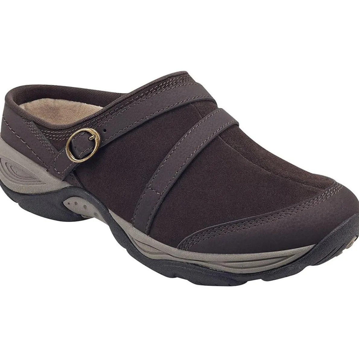 Equinox Leather Sip On Slipper Shoes