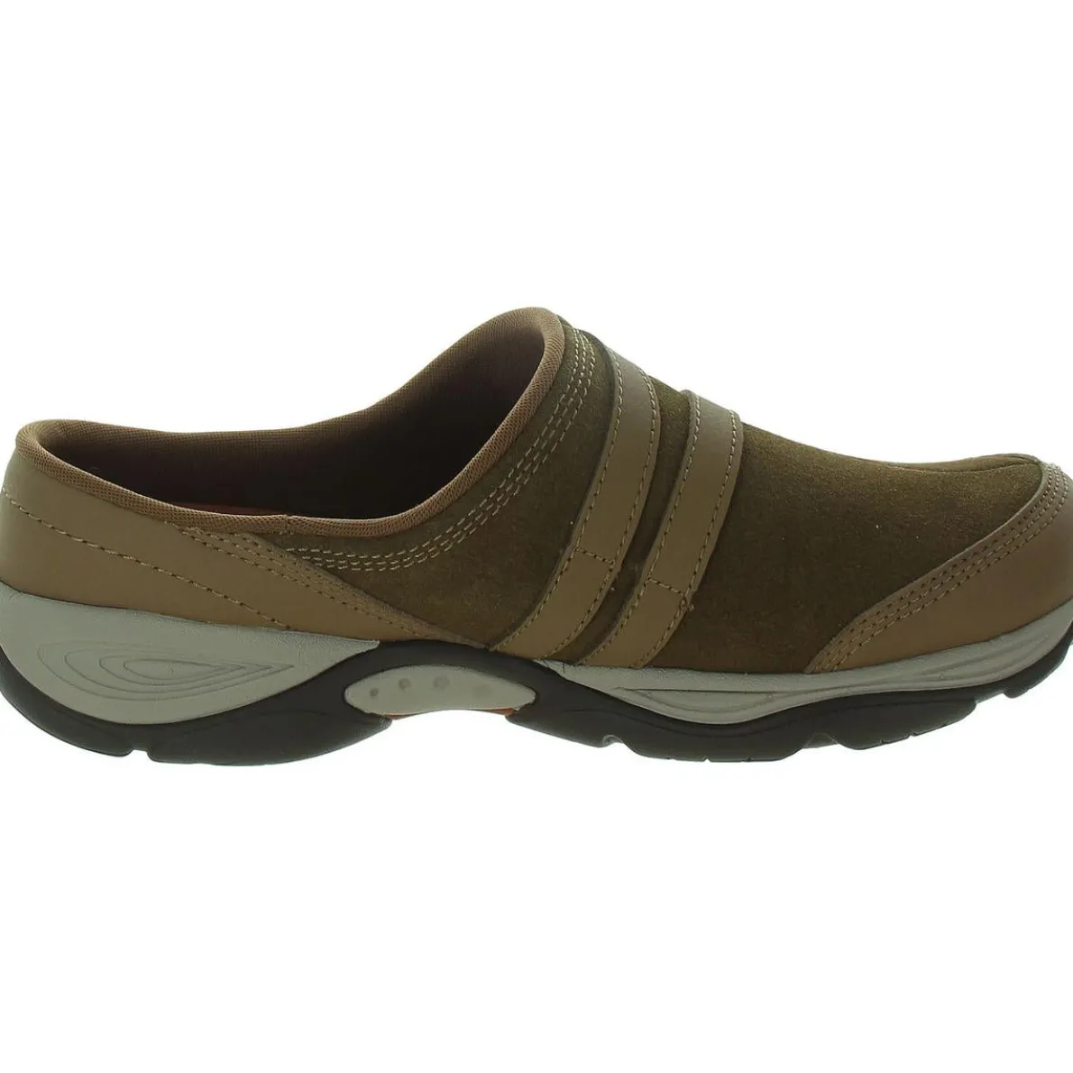 Equinox Leather Sip On Slipper Shoes