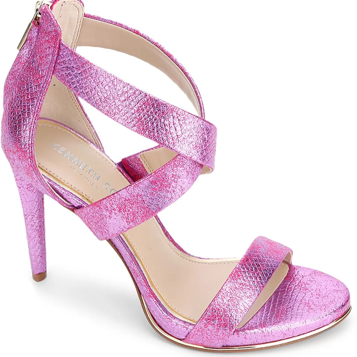 Brooke Cross Sandal Suede Strappy Dress Sandals