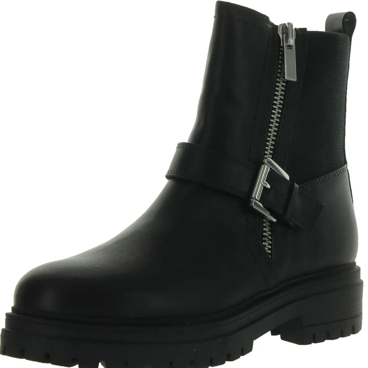 Grant Zip Up Slip On Motorcycle Boots