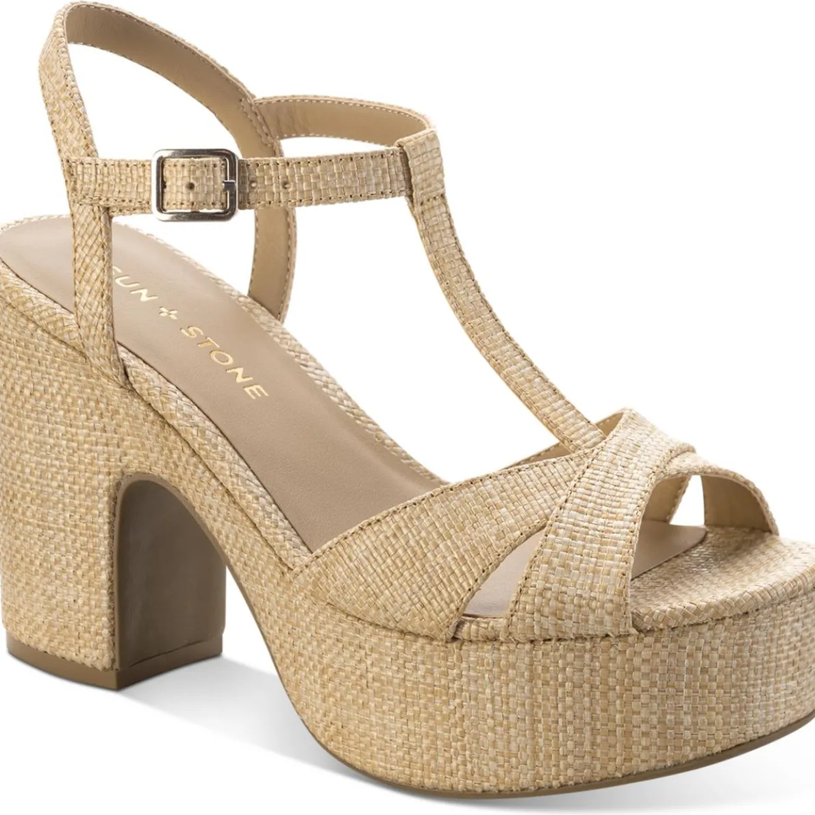 Jillien Cork Block Heels