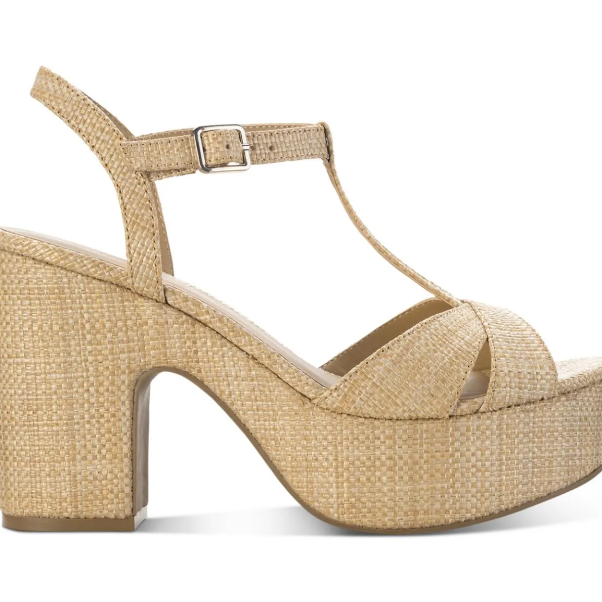 Jillien Cork Block Heels