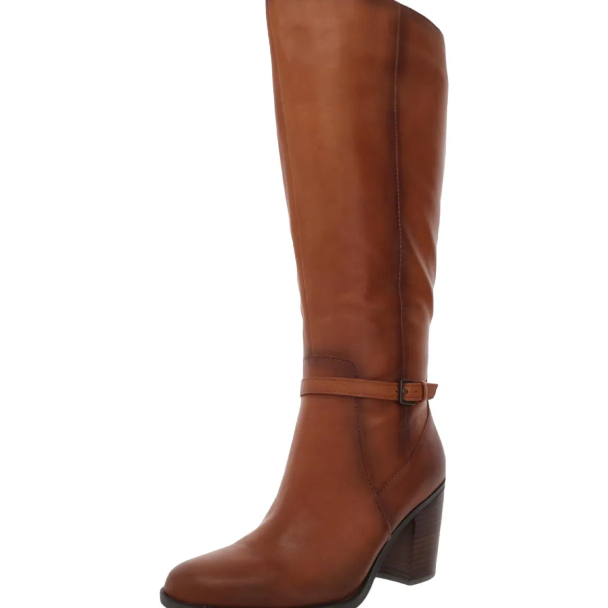 Kalina Leather Wide Calf Knee-High Boots
