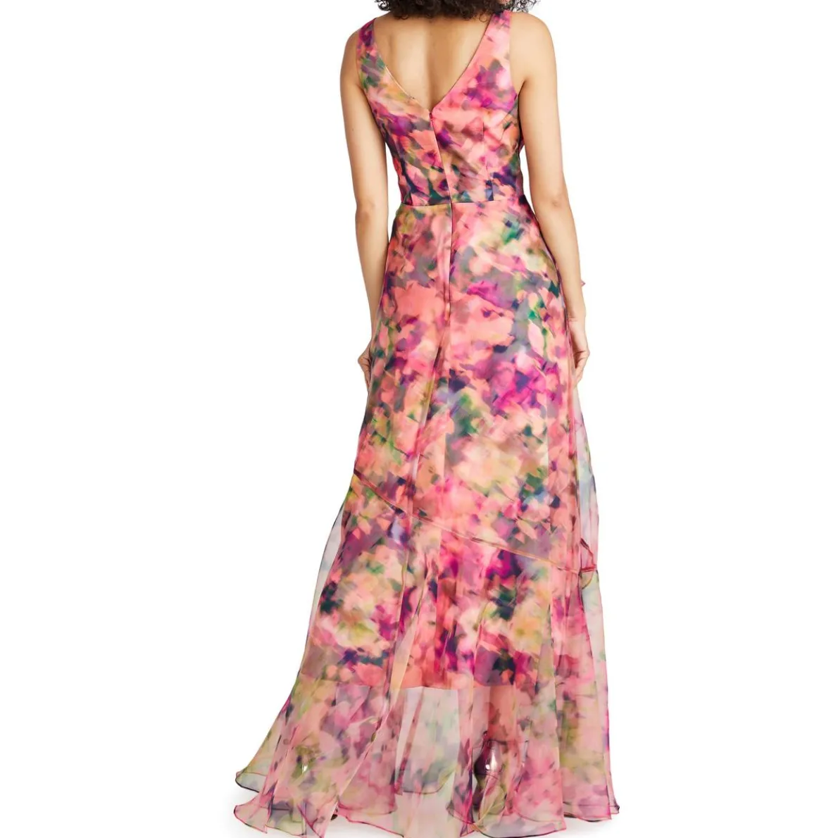 Raisa Ruffled Evening Dress