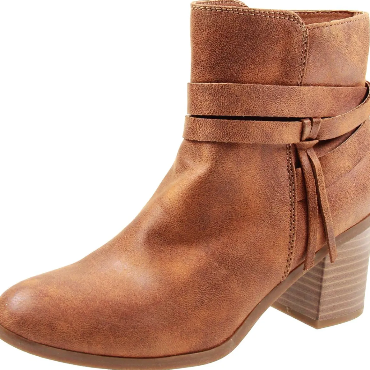 Carliee Faux Suede Comfort Ankle Boots