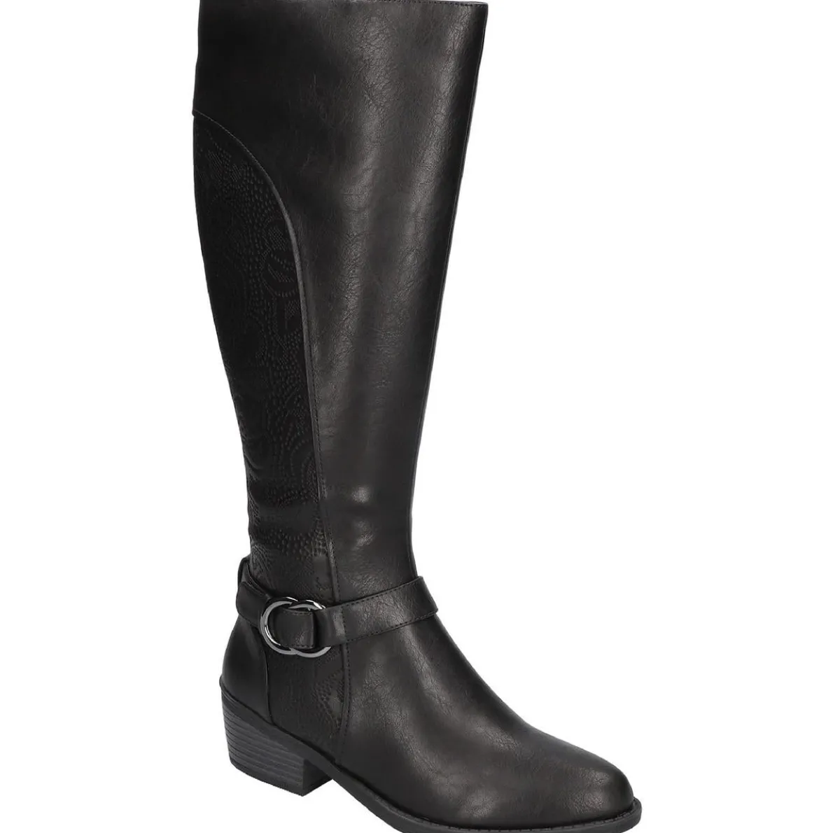 Luella Plus Faux Leather Knee-High Boots