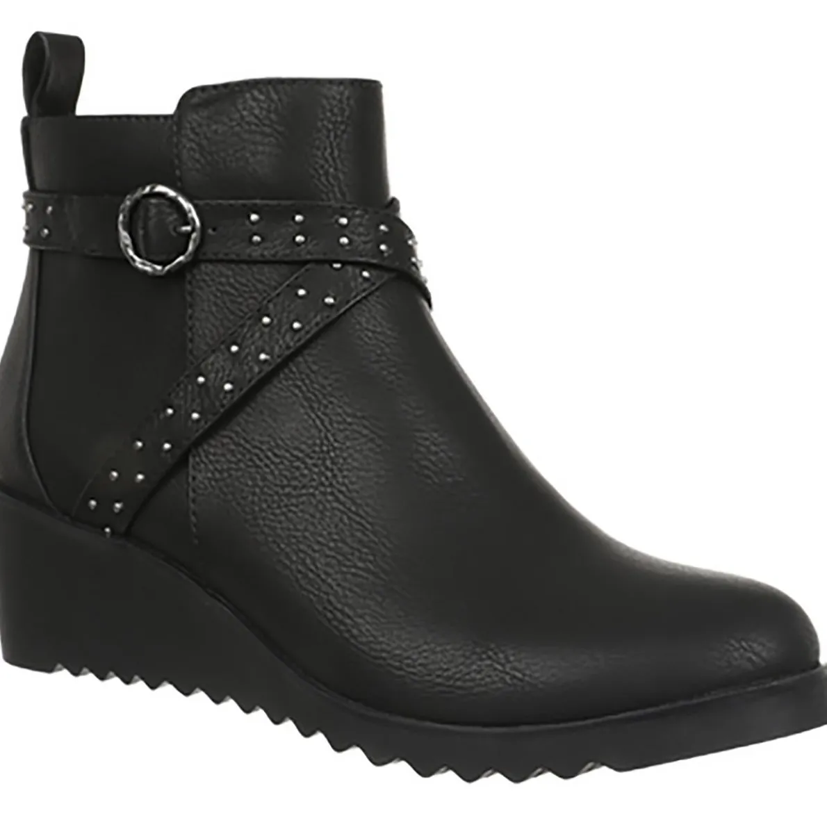 Zinfandel 2 Studded Faux Leather Ankle Boots