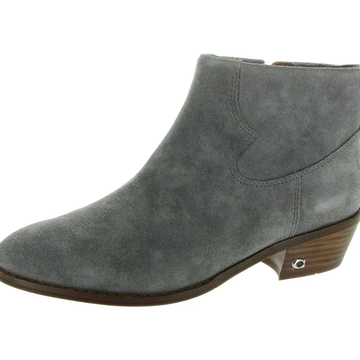 Dannie COH Zipper Suede Booties