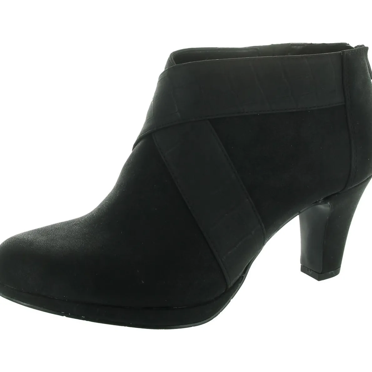 SPICE Laceless Faux Leather Shooties