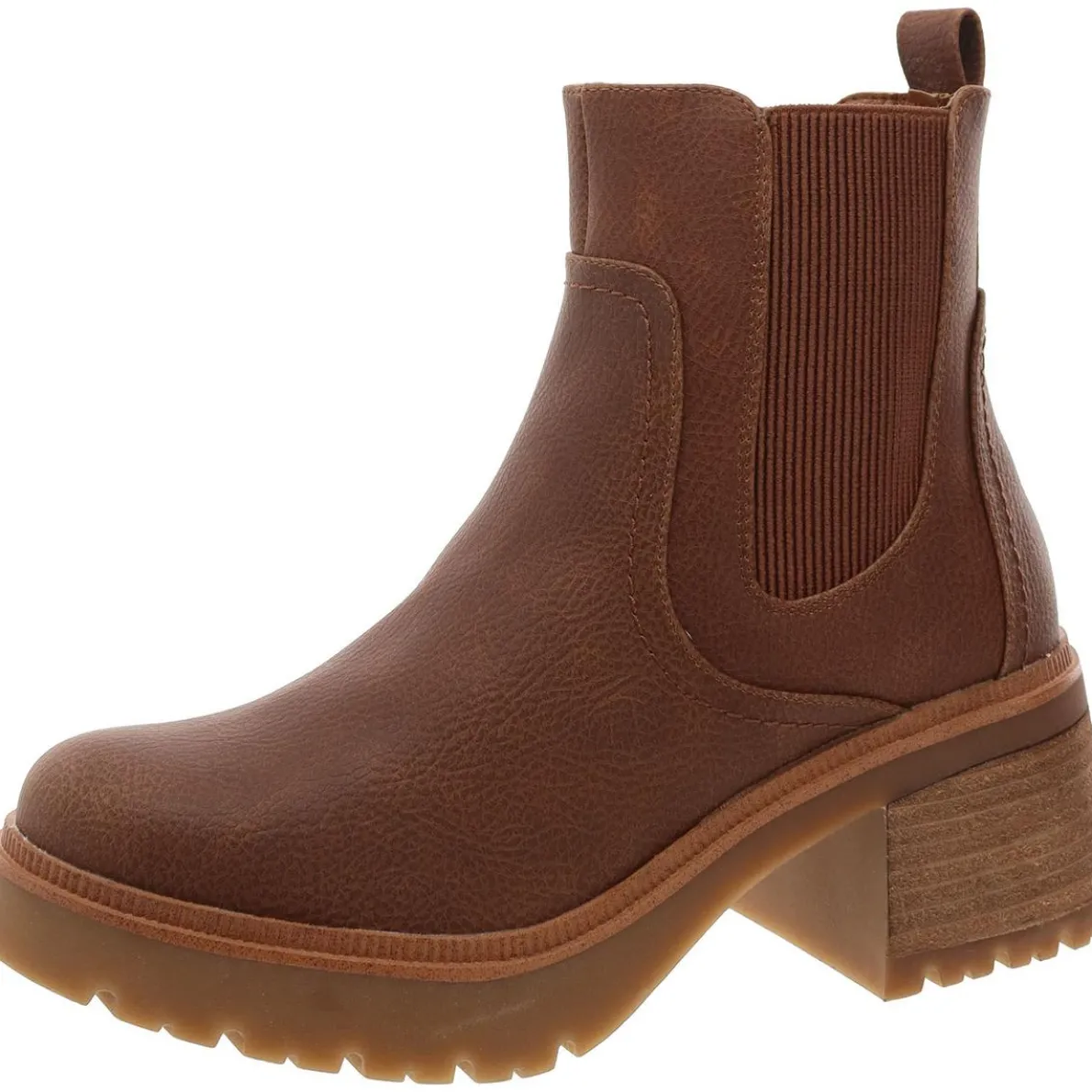 Irie Faux Leather Ankle Chelsea Boots