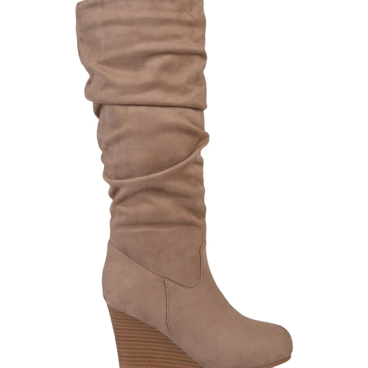 Haze Faux Suede Tall Mid-Calf Boots