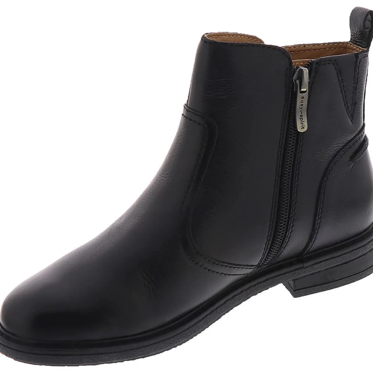 Juna Leather Ankle Booties