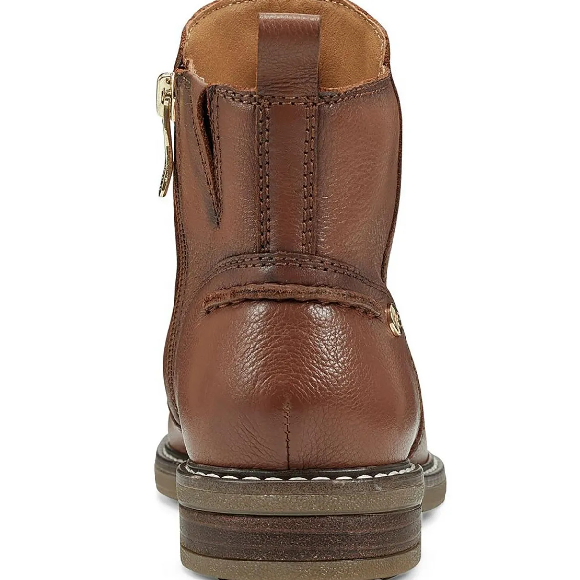 Juna Leather Ankle Booties