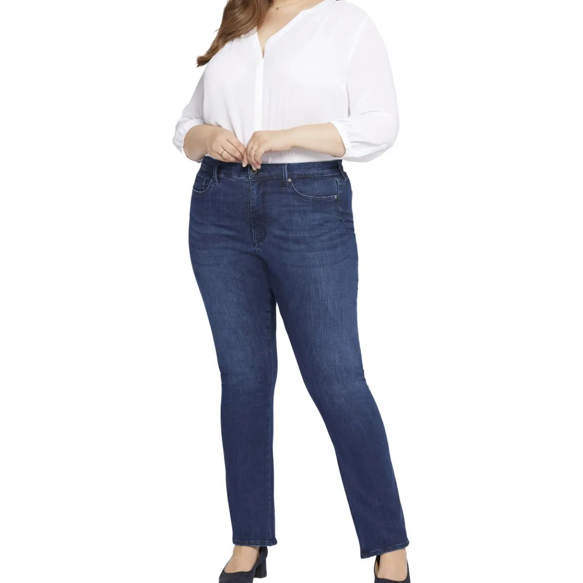 Plus Stretch Denim Bootcut Jeans