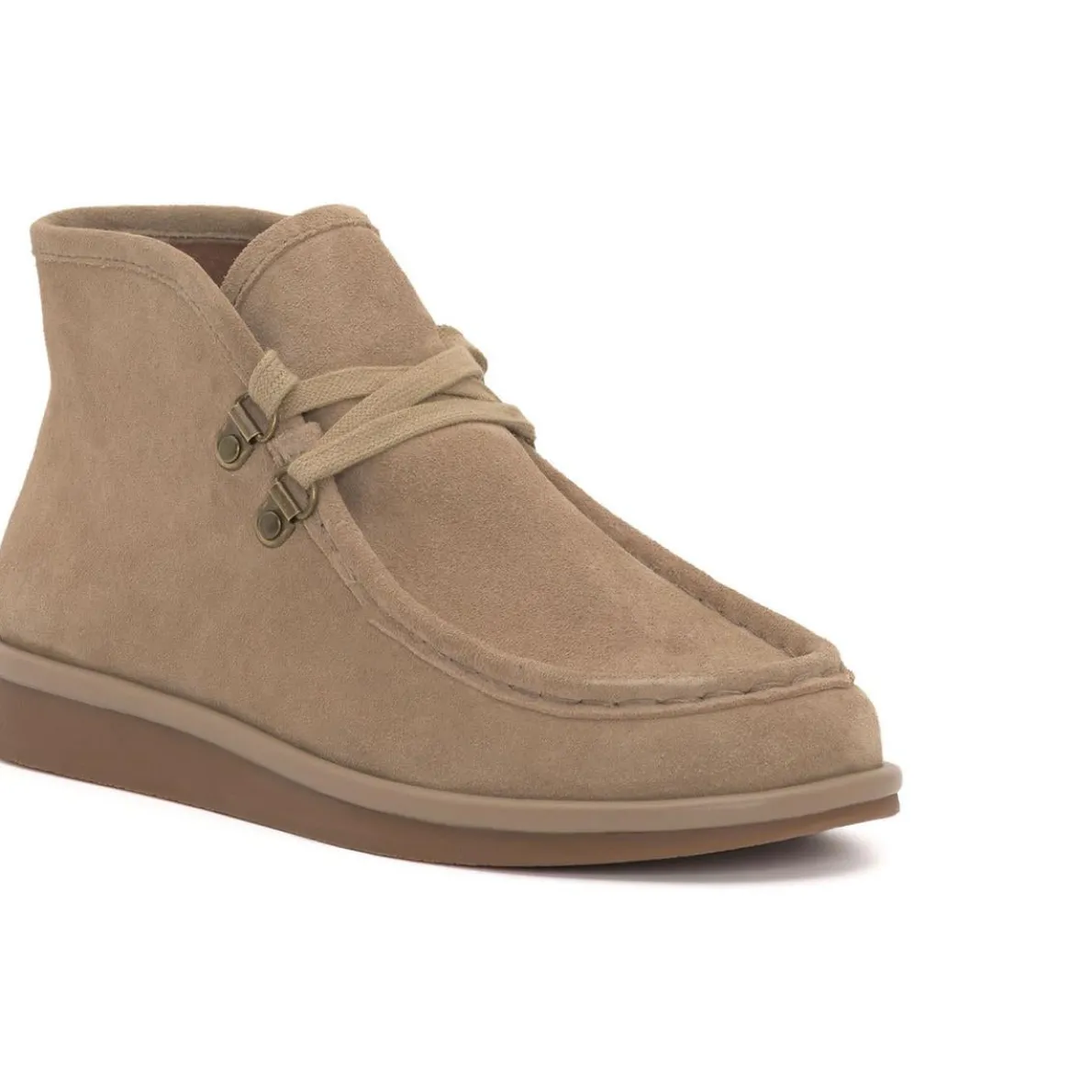 SCARLIT Leather Flat Moccasins