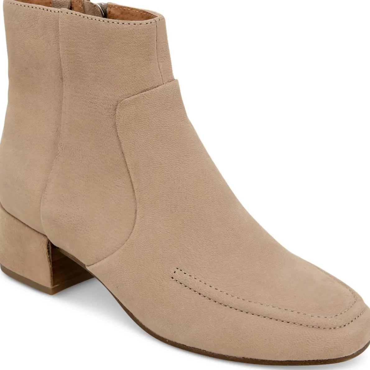 Ella Apron Bootie Leather Ankle Boots