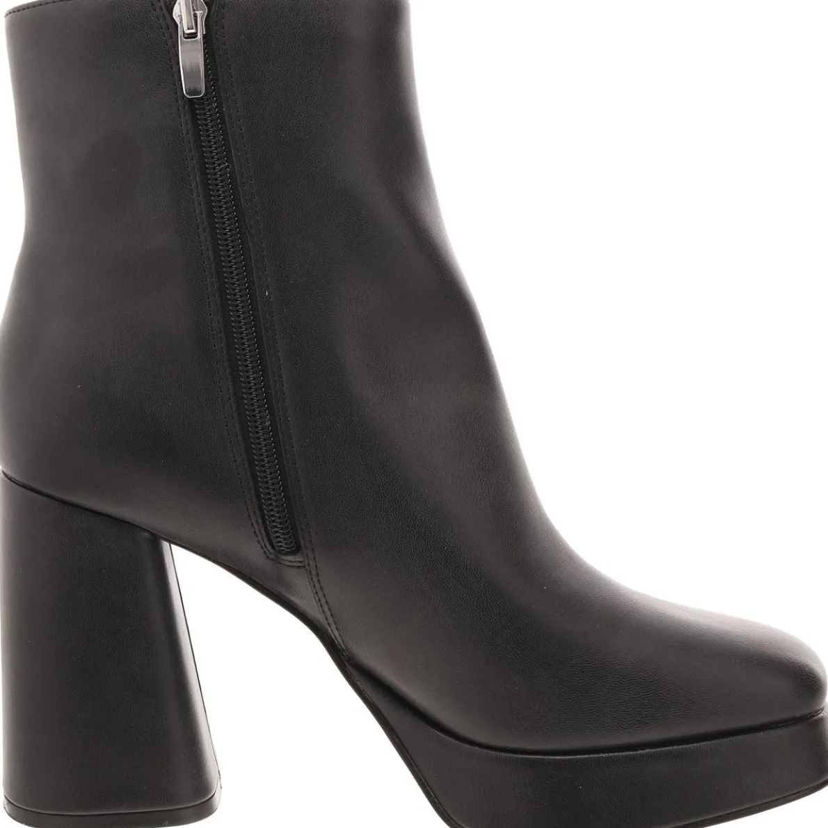 Velo 3 Faux Leather Block Heel Mid-Calf Boots