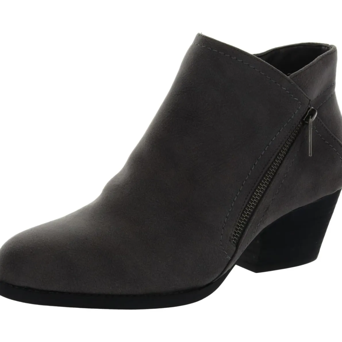 Bobbi Faux Suede Ankle Booties