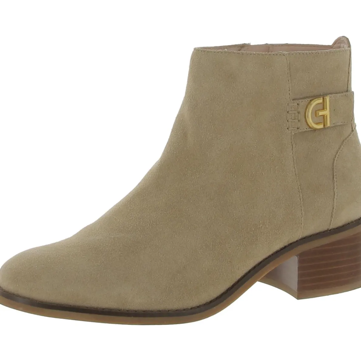 HOLIS BUCKLE BOOTIE Laceless Pull On Ankle Boots