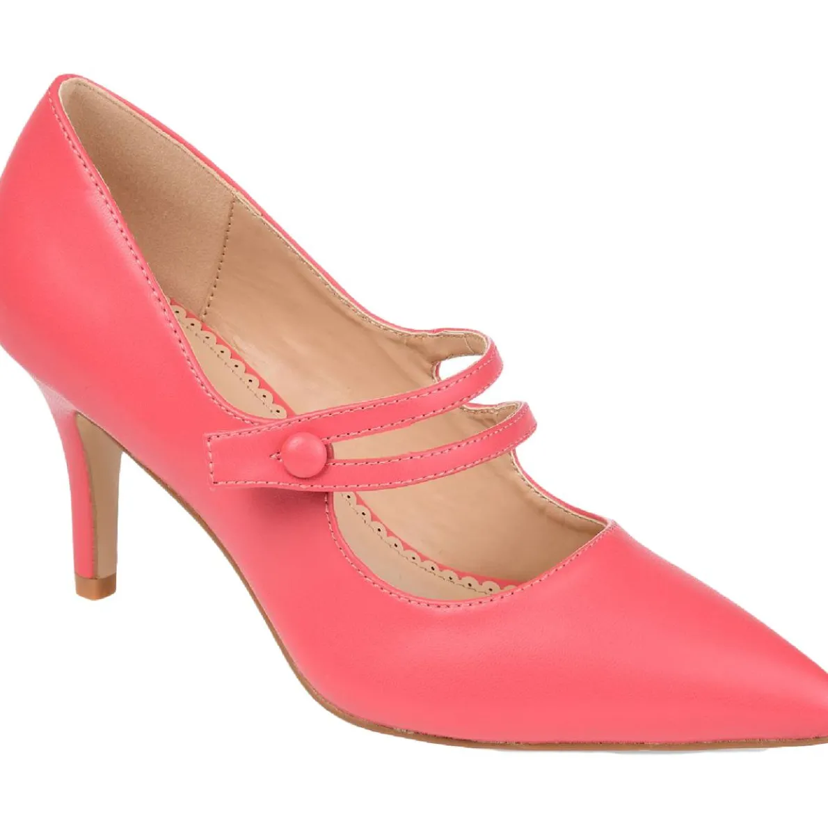 Sidney Faux Leather Mary Jane Dress Pumps