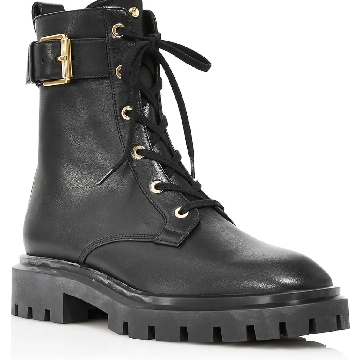 Ultra Pull On Faux Leather Combat & Lace-up Boots