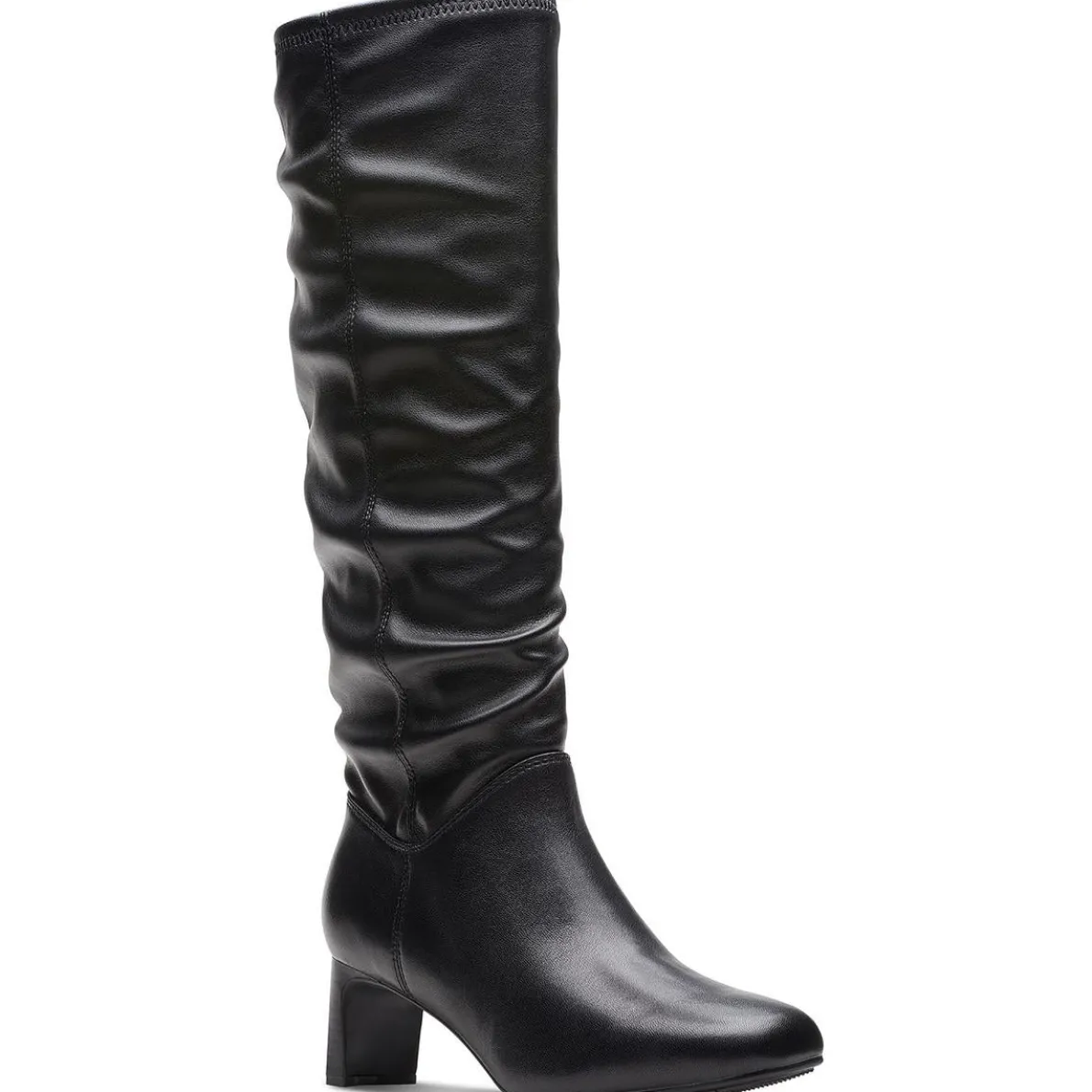 Kyndall Rise Zipper Faux Leather Knee-High Boots