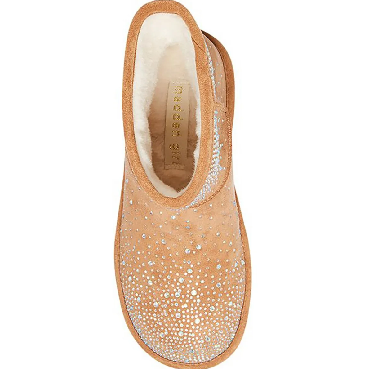 Ease-HR Faux Fur Flatform Ankle Boots